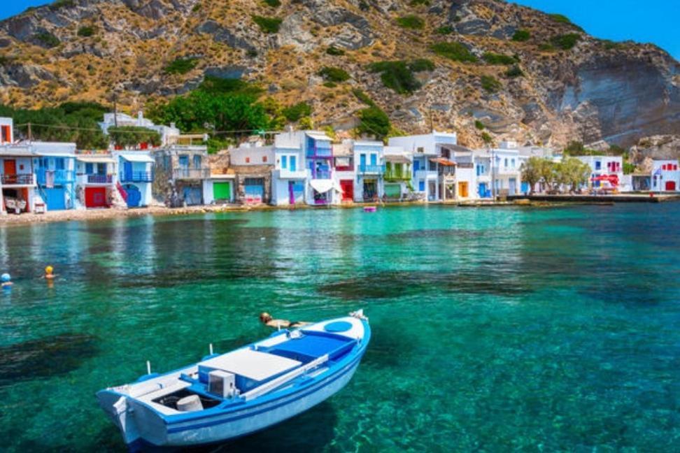 Sea, Sunset & Garden View Parasporos Houses, Milos Adamantas  Exterior foto